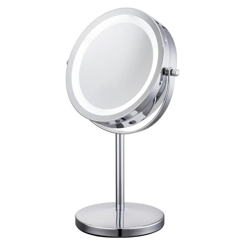 Καθρέφτης δύο όψεων TOOL-0041, με φωτισμό LED, 10x zoom, ασημί | eLabstore.gr Καθρέφτης δύο όψεων TOOL-0041, με φωτισμό LED, 10x zoom, ασημί | Οικιακές & Προσωπικές Συσκευές | elabstore.gr