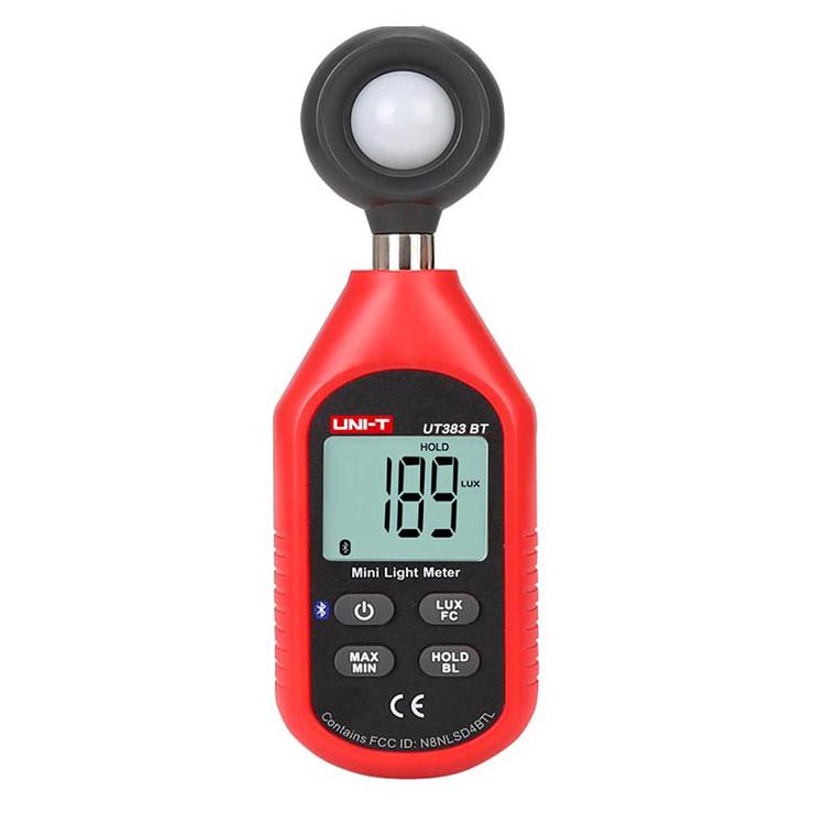 UNI-T μετρητής φωτεινότητας LUX UT383 BT, Bluetooth | eLabstore.gr UNI-T μετρητής φωτεινότητας LUX UT383 BT, Bluetooth | Εργαλεία | elabstore.gr