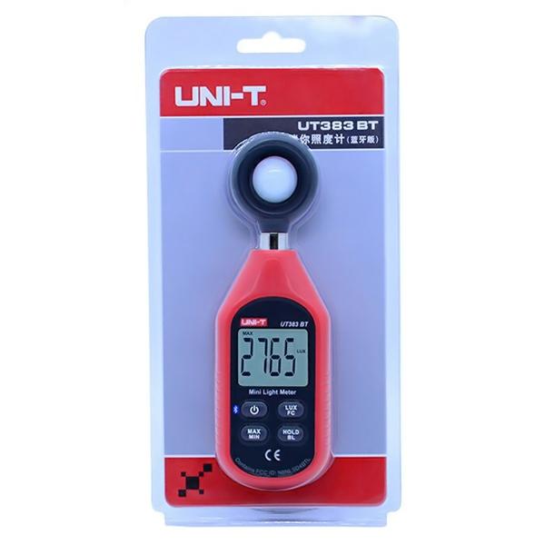 UNI-T μετρητής φωτεινότητας LUX UT383 BT, Bluetooth | eLabstore.gr UNI-T μετρητής φωτεινότητας LUX UT383 BT, Bluetooth | Εργαλεία | elabstore.gr