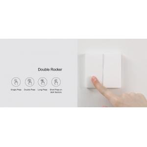 AQARA Smart διπλός διακόπτης WXKG02LM, Zigbee, λευκός | Οικιακές & Προσωπικές Συσκευές | elabstore.gr