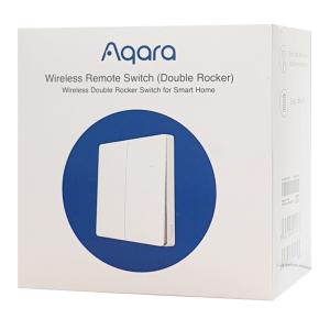 AQARA Smart διπλός διακόπτης WXKG02LM, Zigbee, λευκός | eLabstore.gr