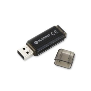 PLATINET USB 2.0 V-DEPO Flash Disk 16GB μαύρο PMFV16B | Περιφερειακά | elabstore.gr