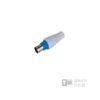 Tv Connector 9.5MM Male Blue  συσκ 20τμχ | Συστήματα Λήψης | elabstore.gr