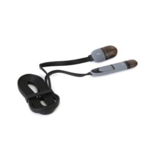Καλώδιο Micro USB 1 σε 2 & iPhone5 σε USB μαύρο Platinet | Περιφερειακά | elabstore.gr