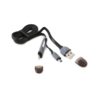 Καλώδιο Micro USB 1 σε 2 & iPhone5 σε USB μαύρο Platinet | eLabstore.gr Καλώδιο Micro USB 1 σε 2 & iPhone5 σε USB μαύρο Platinet | Περιφερειακά | elabstore.gr