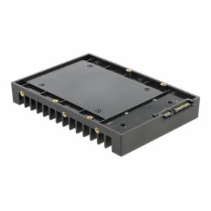 DELOCK tray μετατροπής από 3.5" σε 2.5" 18364, 6 Gb/s, μαύρο | Συνοδευτικά PC | elabstore.gr