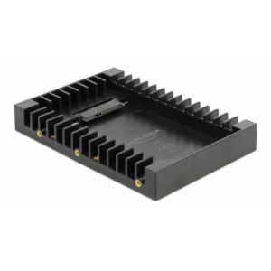 DELOCK tray μετατροπής από 3.5" σε 2.5" 18364, 6 Gb/s, μαύρο | Συνοδευτικά PC | elabstore.gr