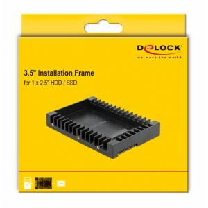 DELOCK tray μετατροπής από 3.5" σε 2.5" 18364, 6 Gb/s, μαύρο | Συνοδευτικά PC | elabstore.gr