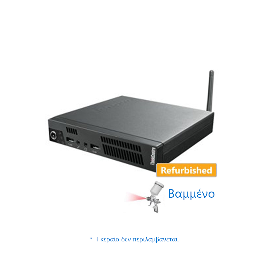 Lenovo M73 Tiny WiFi i3-4130T/ 4GB DDR3/ 500GB/ No ODD/ 7H Grade A Refurbished PC | eLabstore.gr Lenovo M73 Tiny WiFi i3-4130T/4GB DDR3/500GB/No ODD/7H Grade A Refurbished PC | Refurbished | elabstore.gr