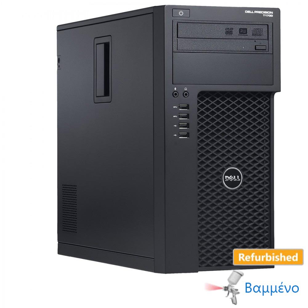 DELL T1700 Tower i5-4590/16GB DDR3/500GB/DVD/Nvidia 2GB/8P Grade A Workstation Refurbished PC | eLabstore.gr DELL T1700 Tower i5-4590/16GB DDR3/500GB/DVD/Nvidia 2GB/8P Grade A Workstation Refurbished PC | Refurbished | elabstore.gr