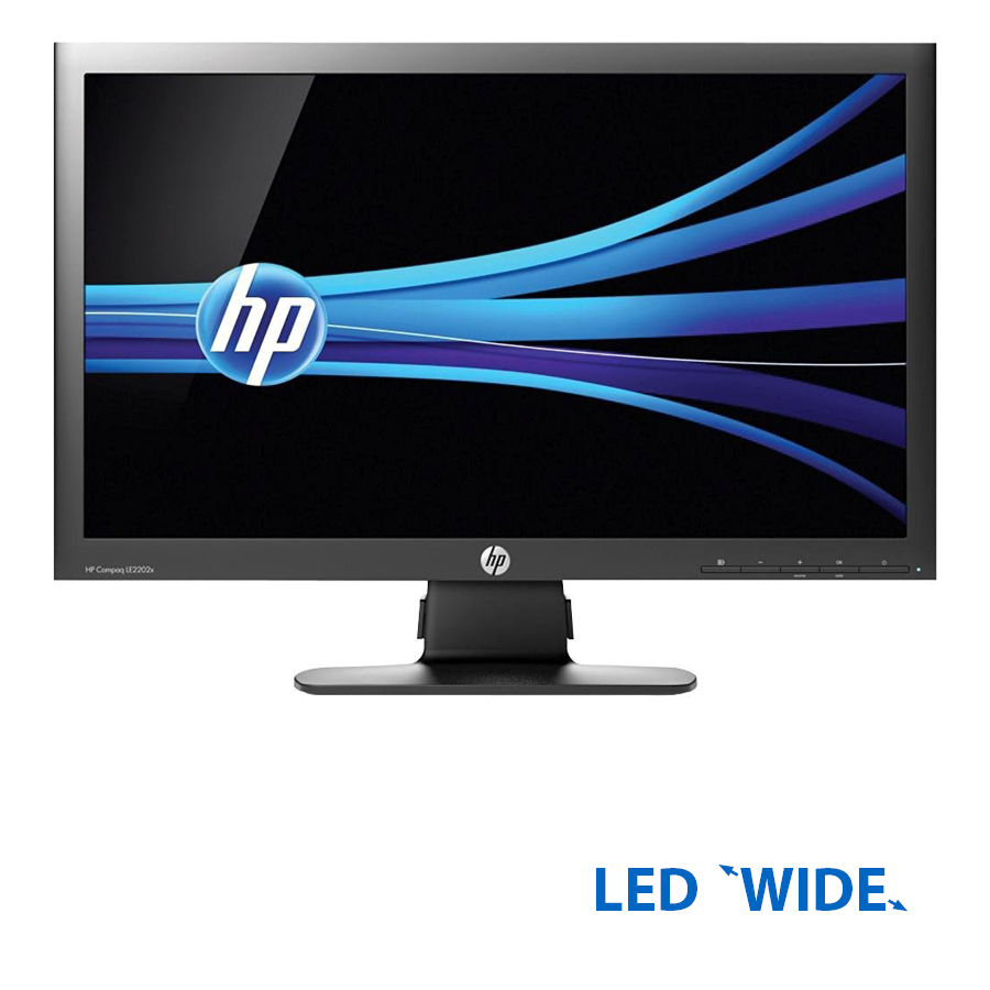 Used Monitor LE2202x LED/Hp/21.5"/1920x1080/Wide/Black/VGA & DVI-D | eLabstore.gr Used Monitor LE2202x LED/Hp/21.5"/1920x1080/Wide/Black/VGA & DVI-D | Refurbished | elabstore.gr