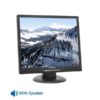 Used Monitor T91D TFT/Hyundai/19/1280x1024/Black/With Speakers/VGA & DVI-D | Refurbished | elabstore.gr