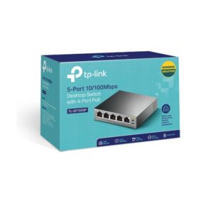 TP-LINK TL-SF1005P Desktop Switch 5-port 10/100M w/4Port  PoE | Δικτυακά & Smart Home | elabstore.gr