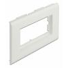 DELOCK module βάση πρίζας Easy 45 81316, 130 x 80 mm, λευκό | Τροφοδοσία Ρεύματος | elabstore.gr