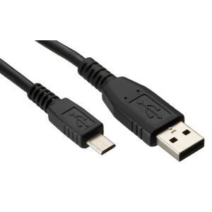 POWERTECH καλώδιο USB σε Micro USB CAB-U129, 8mm tip, 1.5m, μαύρο | Αξεσουάρ κινητών | elabstore.gr