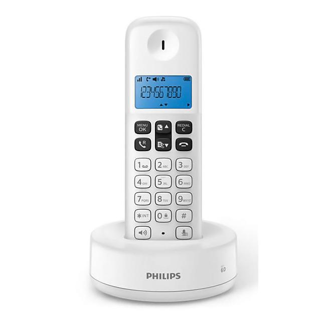 PHILIPS ασύρματο τηλέφωνο D1611B/34, με ελληνικό μενού, λευκό | eLabstore.gr PHILIPS ασύρματο τηλέφωνο D1611B/34, με ελληνικό μενού, λευκό | Τηλεφωνία | elabstore.gr