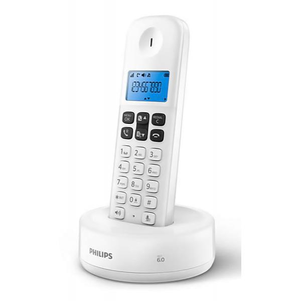 PHILIPS ασύρματο τηλέφωνο D1611B/34, με ελληνικό μενού, λευκό | eLabstore.gr PHILIPS ασύρματο τηλέφωνο D1611B/34, με ελληνικό μενού, λευκό | Τηλεφωνία | elabstore.gr
