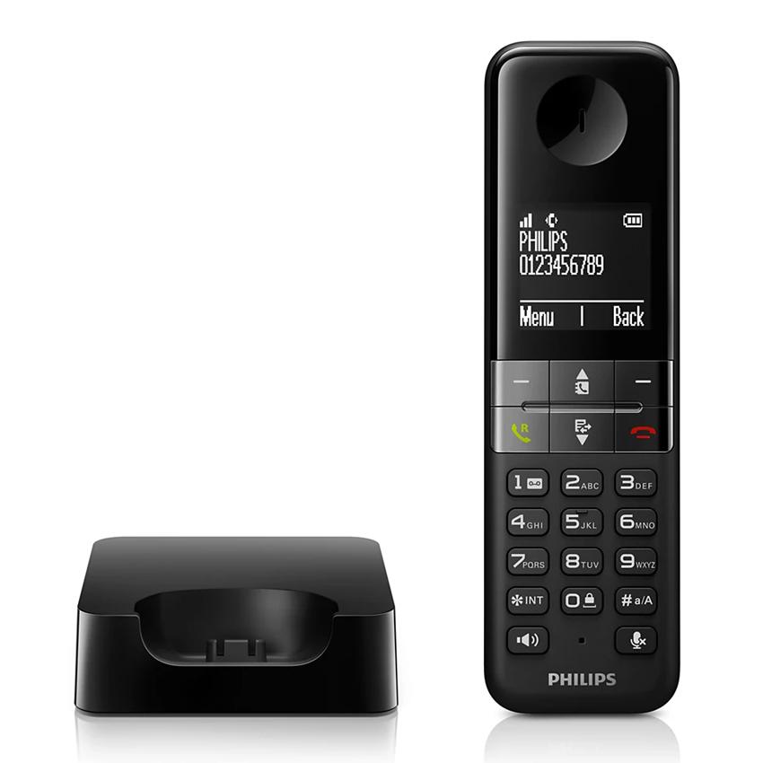 PHILIPS ασύρματο τηλέφωνο D4701B/34, με ελληνικό μενού, μαύρο | eLabstore.gr PHILIPS ασύρματο τηλέφωνο D4701B/34, με ελληνικό μενού, μαύρο | Τηλεφωνία | elabstore.gr