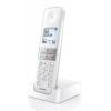 PHILIPS ασύρματο τηλέφωνο D4701W/34, με ελληνικό μενού, λευκό | Τηλεφωνία | elabstore.gr