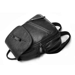 Γυναικεία τσάντα πλάτης LBAG-0003, μαύρη | Οικιακές & Προσωπικές Συσκευές | elabstore.gr