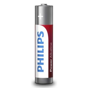 PHILIPS Power αλκαλικές μπαταρίες LR03P24P/10, AAA LR03 1.5V, 24τμχ | Μπαταρίες | elabstore.gr
