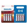 PHILIPS Power αλκαλικές μπαταρίες LR6P8BP/10, AA LR6 1.5V, 8τμχ | Μπαταρίες | elabstore.gr