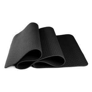 Στρώμα γυμναστικής MATT-0003, TPE, 183x61x0.6cm, μαύρο | Οικιακές & Προσωπικές Συσκευές | elabstore.gr