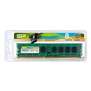 SILICON POWER μνήμη RAM 8GB DDR3, 1600MHz PC3-12800, 1.5V | PC & Αναβάθμιση | elabstore.gr