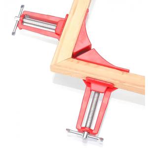 POWERTECH γωνιακός σφιγκτήρας 90° TOOL-0024, 100mm, κόκκινος | Εργαλεία | elabstore.gr