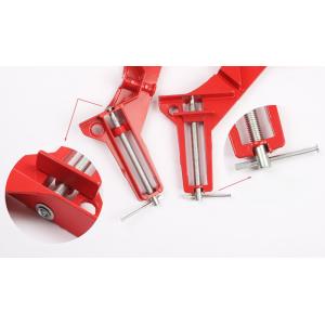 POWERTECH γωνιακός σφιγκτήρας 90° TOOL-0024, 100mm, κόκκινος | Εργαλεία | elabstore.gr