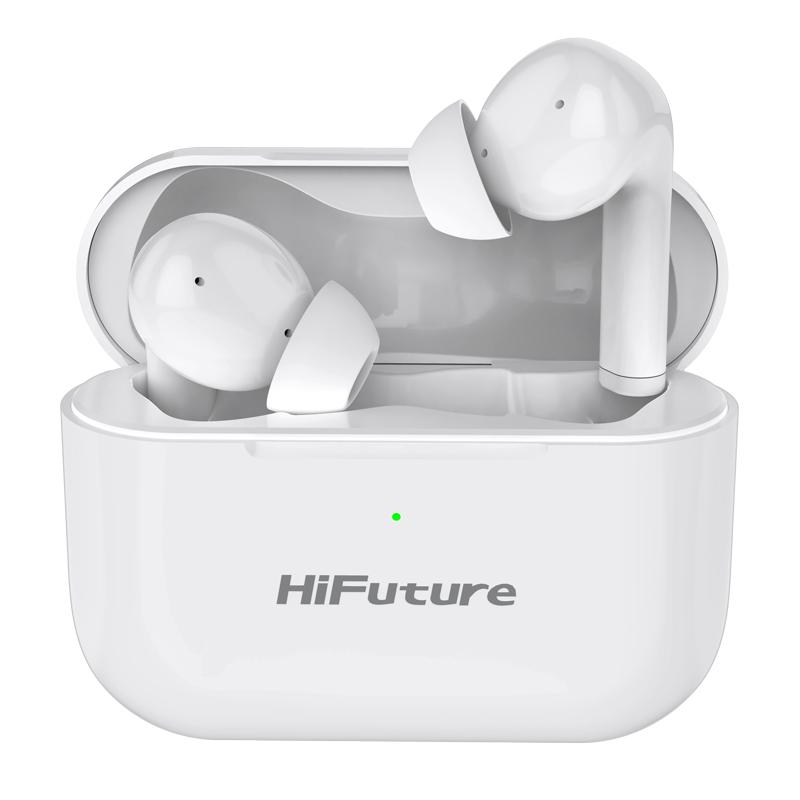 HIFUTURE earphones TrueAir ANC, true wireless, με θήκη φόρτισης, λευκά | eLabstore.gr HIFUTURE earphones TrueAir ANC, true wireless, με θήκη φόρτισης, λευκά | Αξεσουάρ κινητών | elabstore.gr