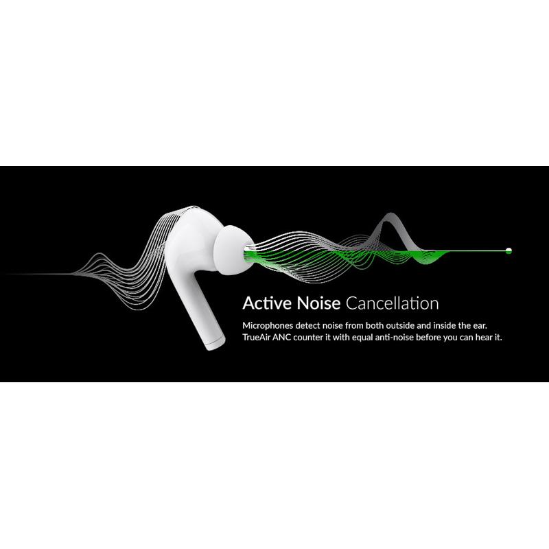 HIFUTURE earphones TrueAir ANC, true wireless, με θήκη φόρτισης, λευκά | eLabstore.gr HIFUTURE earphones TrueAir ANC, true wireless, με θήκη φόρτισης, λευκά | Αξεσουάρ κινητών | elabstore.gr