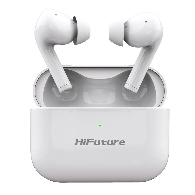 HIFUTURE earphones TrueAir ANC, true wireless, με θήκη φόρτισης, λευκά | eLabstore.gr HIFUTURE earphones TrueAir ANC, true wireless, με θήκη φόρτισης, λευκά | Αξεσουάρ κινητών | elabstore.gr