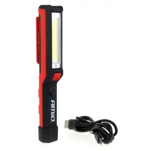 AMIO LED φακός WT04 με μαγνητική βάση και κλιπ, 150 lumens, 900mAh | Φωτισμός | elabstore.gr