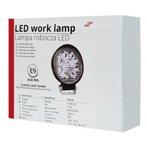 AMIO LED προβολέας AWL06, στρογγυλός, 2200lm, IP67, 27W, 9-36V | Φωτισμός | elabstore.gr
