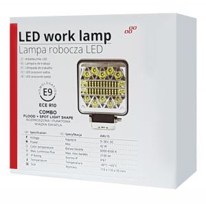 AMIO LED προβολέας AWL15, τετράγωνος, 2100lm, IP67, 42W, 9-36V | Φωτισμός | elabstore.gr