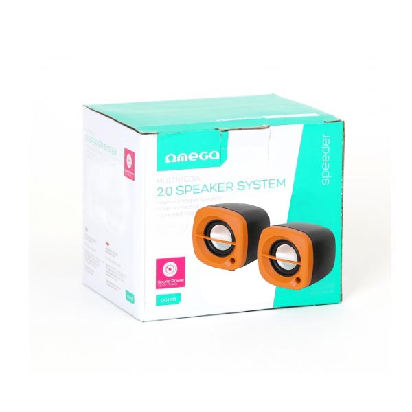 Omega Ηχείο 2.0 Channel 6W OG15O | eLabstore.gr Omega Ηχείο 2.0 Channel 6W OG15O | Περιφερειακά | elabstore.gr