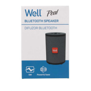 Well Φορητό ηχείο bluetooth 5W Peal SPKR-BT-PEALGY-WL | Περιφερειακά | elabstore.gr