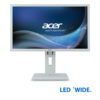 Used Monitor B246HL LED/ACER/24"/1920x1080/Wide/White/Grade (B-)/With Speakers/D-SUB & DVI-D | Refurbished | elabstore.gr