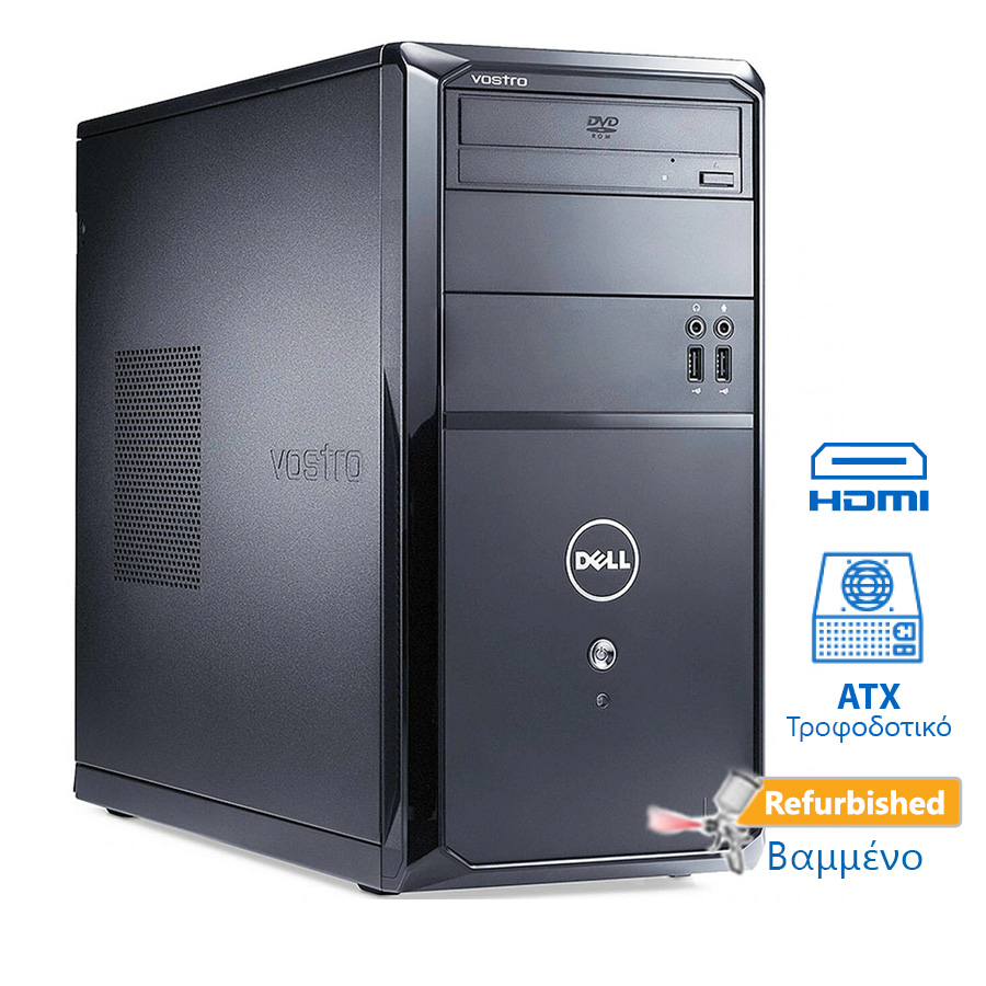 Dell Vostro 270 Tower i3-3220/4GB DDR3/250GB/DVD/7P Grade A+ Refurbished PC | eLabstore.gr Dell Vostro 270 Tower i3-3220/4GB DDR3/250GB/DVD/7P Grade A+ Refurbished PC | Refurbished | elabstore.gr