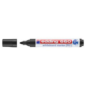 EDDING μαρκαδόρος ασπροπίνακα 660, επαναγεμιζόμενος, μαύρος | Αναλώσιμα - Είδη Γραφείου | elabstore.gr