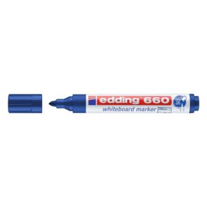 EDDING μαρκαδόρος ασπροπίνακα 660, επαναγεμιζόμενος, μπλε | Αναλώσιμα - Είδη Γραφείου | elabstore.gr