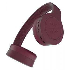KYGO Bluetooth headphones Α4/300, ασύρματα & ενσύρματα, aptX, μπορντό | Αξεσουάρ κινητών | elabstore.gr