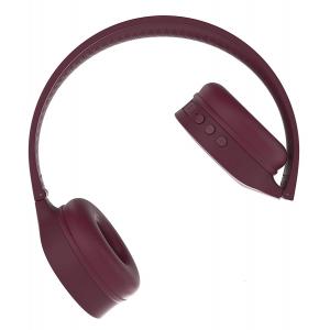 KYGO Bluetooth headphones Α4/300, ασύρματα & ενσύρματα, aptX, μπορντό | Αξεσουάρ κινητών | elabstore.gr