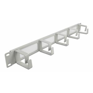 DELOCK Cable Managment 66544, 19", 5 θέσεων, 1U, με βούρτσα προστασίας | Εξοπλισμός IT | elabstore.gr