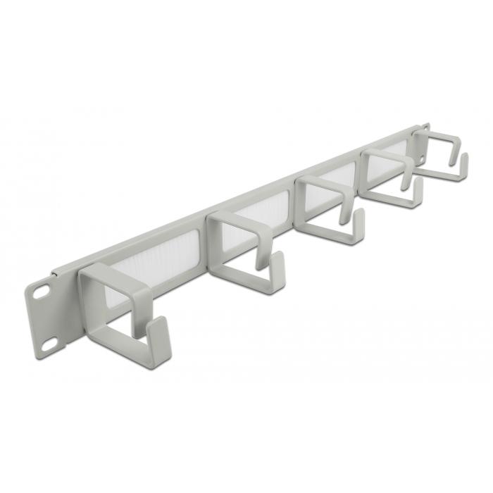 DELOCK Cable Managment 66544, 19", 5 θέσεων, 1U, με βούρτσα προστασίας | eLabstore.gr DELOCK Cable Managment 66544, 19", 5 θέσεων, 1U, με βούρτσα προστασίας | Εξοπλισμός IT | elabstore.gr