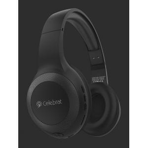 CELEBRAT headphones με μικρόφωνο A23-ΒΚ, bluetooth, 40mm, μαύρο | Αξεσουάρ κινητών | elabstore.gr