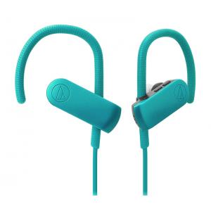 AUDIO-TECHNICA bluetooth earphones ATH-SPORT50BT, 9mm, πράσινα | Αξεσουάρ κινητών | elabstore.gr