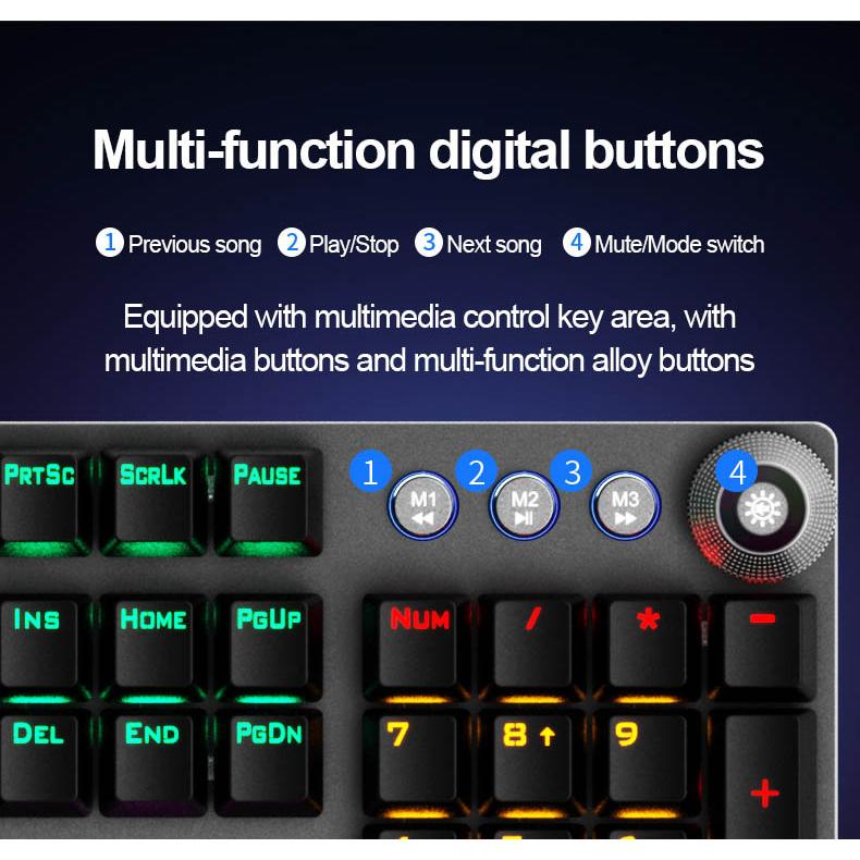 AULA Gaming πληκτρολόγιο F2058, RGB φωτισμός, μηχανικά πλήκτρα, μαύρο | eLabstore.gr AULA Gaming πληκτρολόγιο F2058, RGB φωτισμός, μηχανικά πλήκτρα, μαύρο | Συνοδευτικά PC | elabstore.gr