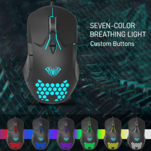 AULA ενσύρματο gaming ποντίκι Wind F809, 3200DPI, 7 πλήκτρα, RGB, μαύρο | eLabstore.gr AULA ενσύρματο gaming ποντίκι Wind F809, 3200DPI, 7 πλήκτρα, RGB, μαύρο | eLabstore.gr